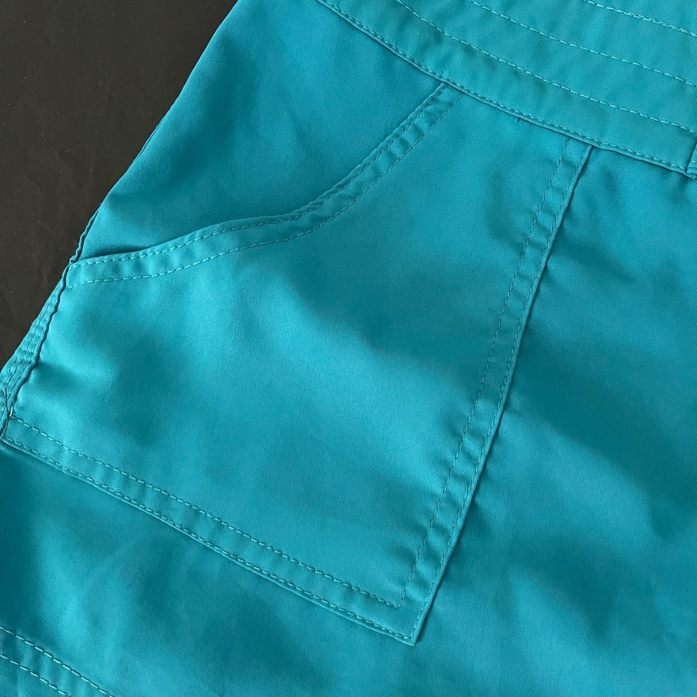 La Blanca Turquoise Lace-Up Board Shorts - women’s L - EUC - Picture 3 of 6